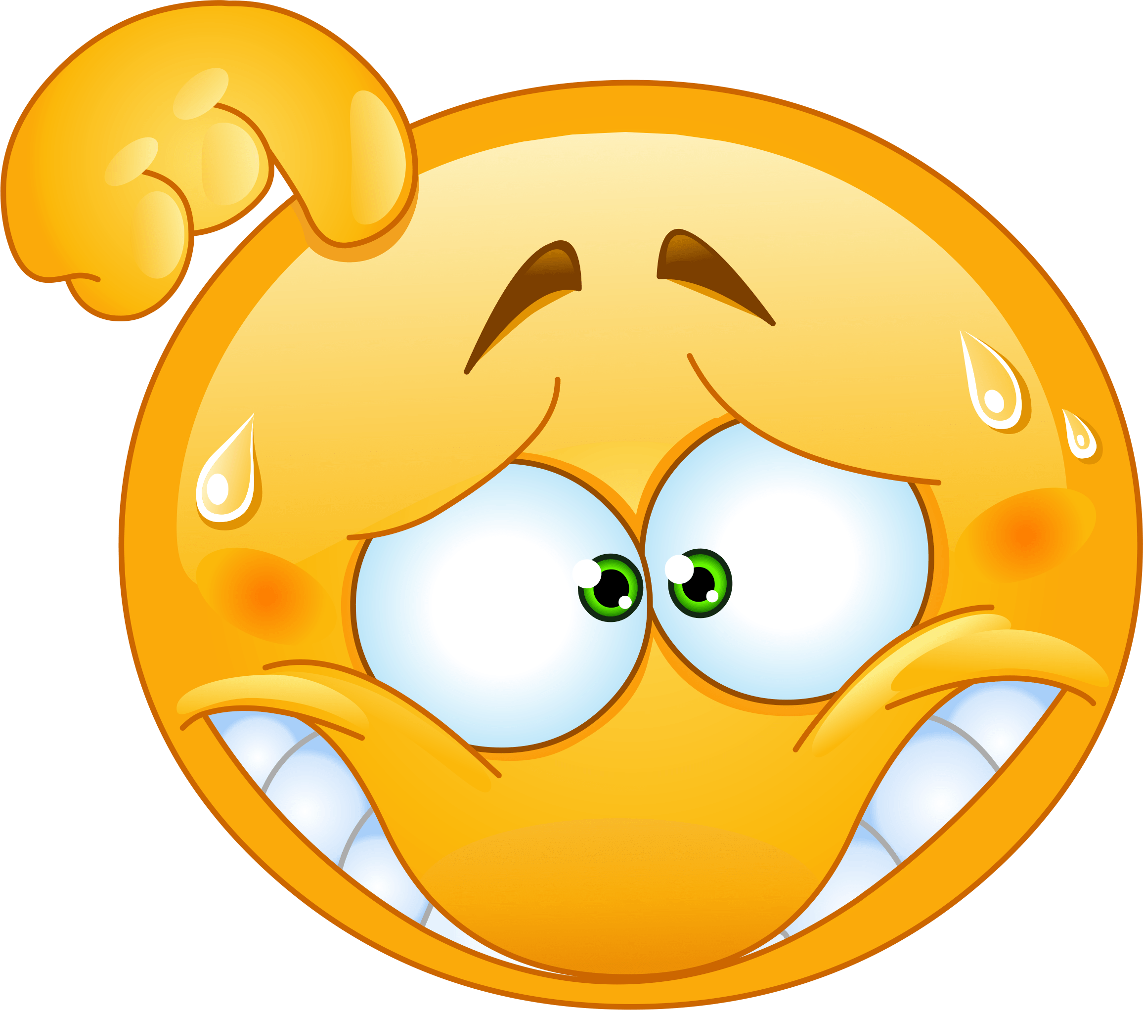 Head Scratching Emoji Decal